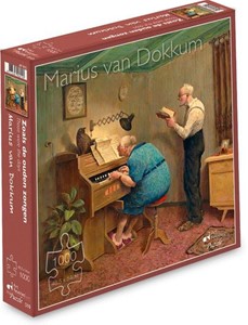 Afbeelding van het spelletje Marius van Dokkum - Zoals de Ouden Zongen Puzzel (1000 stukjes)