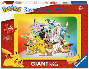 Ravensburger Giant Floor Puzzel - Pokemon (125 stukjes)