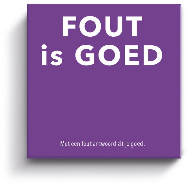 staan kort afbetalen Fout is Goed - kopen bij Spellenrijk.nl