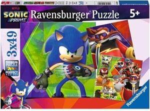 Sonic Prime Puzzel (3x49 stukjes)