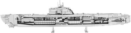 German U-boat Type XXI Bouwpakket