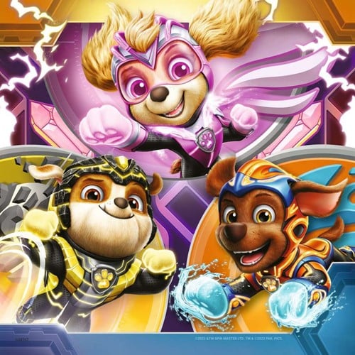 Paw Patrol - The Mighty Movie Puzzel (3x49 stukjes)-3