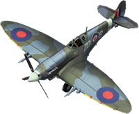 Supermarine Spitfire in Color Bouwpakket 