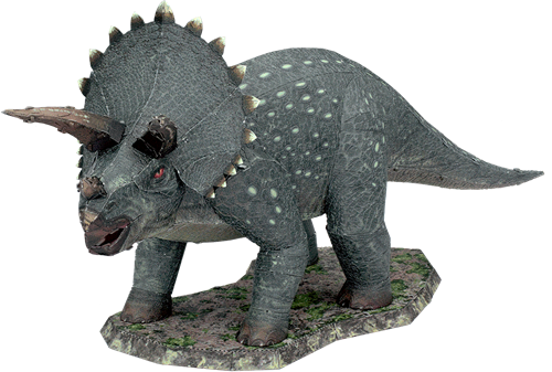 Triceratops in Color Bouwpakket