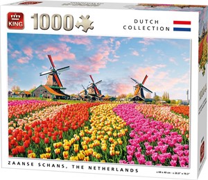 Afbeelding van het spelletje Zaanse Schans Puzzel (1000 stukjes)