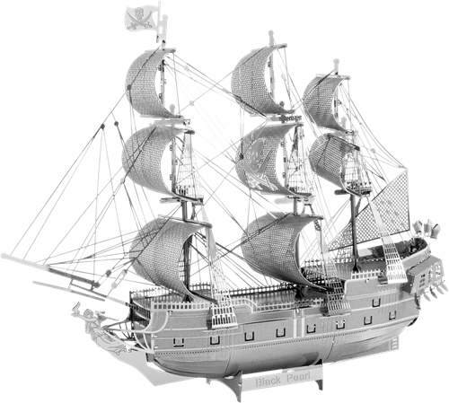 Black Pearl - Pirate Ship ICONX Series Bouwpakket