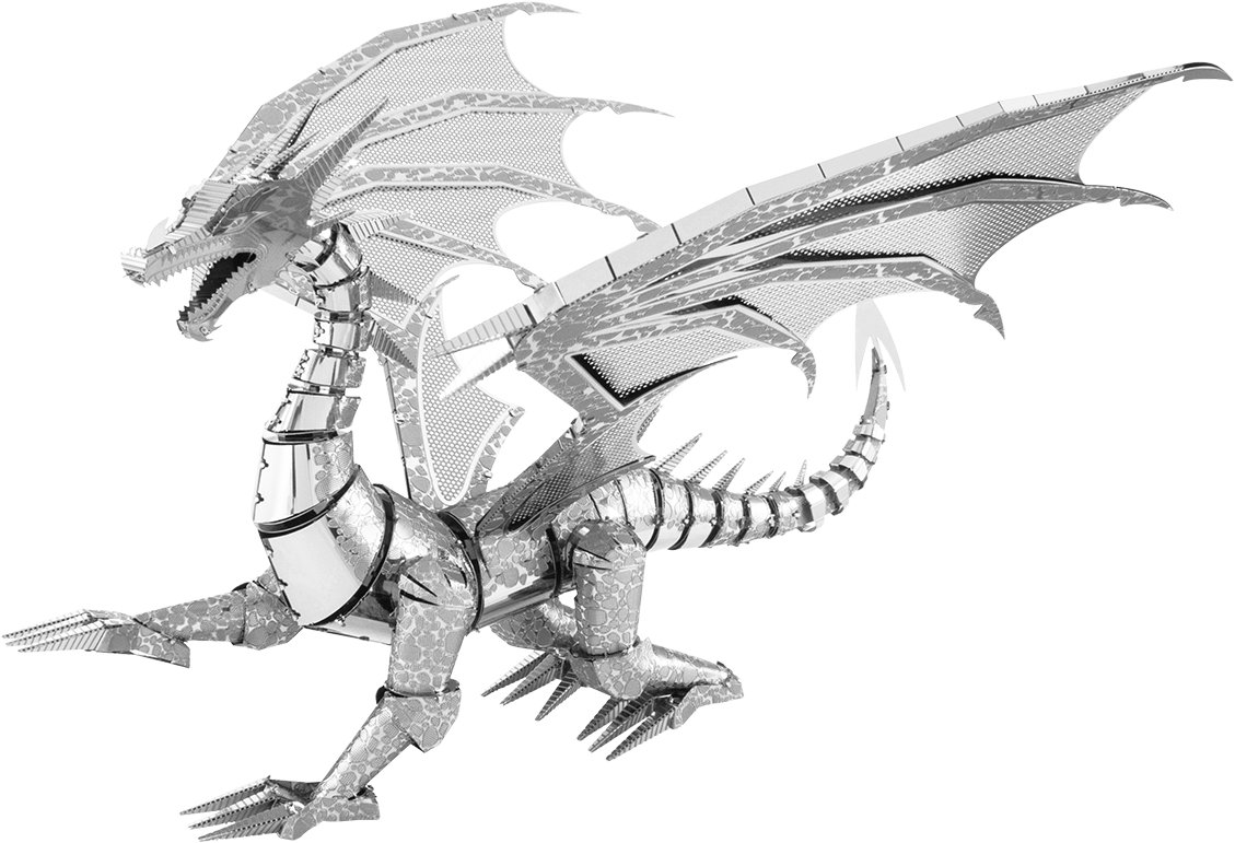 Silver Dragon ICONX Series Bouwpakket - kopen bij Spellenrijk.nl