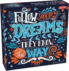 Afbeelding van het spelletje Follow Your Dreams Puzzel (1000 stukjes)