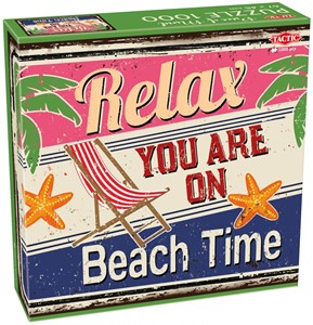 Afbeelding van het spelletje Relax you are on beach time Puzzel (1000 stukjes)