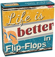 Life is better in Flip-Flops Puzzel (1000 stukjes)