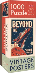 Afbeelding van het spelletje Vintage - Beyond the Solar System Poster Puzzel (1000 stukjes)