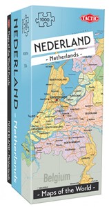 Afbeelding van het spelletje Maps of the World - Netherlands Puzzel (1000 stukjes)