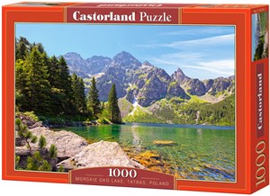 Afbeelding van het spel Morskie Oko lake, Tatras, Poland Puzzel (1000 stukjes)