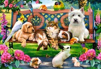 Pets in the Park Puzzel (1000 stukjes)-2
