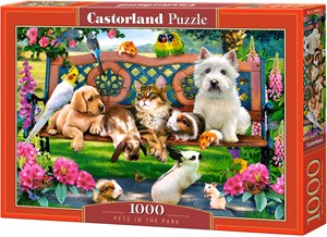 Afbeelding van het spel Pets in the Park Puzzel (1000 stukjes)