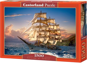 Afbeelding van het spel Sailing at Sunset Puzzel (1500 stukjes)