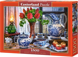 Afbeelding van het spel Still Life with Tulips Puzzel (1500 stukjes)