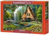Toadstool Cottage Puzzel (2000 stukjes)