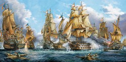 Naval Battle Puzzel (4000 stukjes)