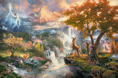 Disney - Bambi Puzzel (1000 stukjes)-2
