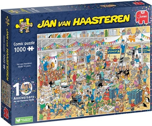 Jan van Haasteren - 10 jaar Jan van Haasteren Studio Puzzel (1000 stukjes)-2