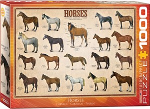 Afbeelding van het spelletje Horses Puzzel (1000 stukjes)