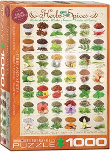Afbeelding van het spelletje Herbs and Spices Puzzel (1000 stukjes)