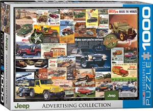 Afbeelding van het spelletje Jeep Advertising Collection Puzzel (1000 stukjes)