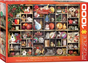 Afbeelding van het spelletje Christmas Ornaments Puzzel (1000 stukjes)