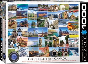 Afbeelding van het spelletje Globetrotter - Canada Puzzel (1000 stukjes)