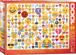 Afbeelding van het spel Emoji - What's your Mood? Puzzel (1000 stukjes)