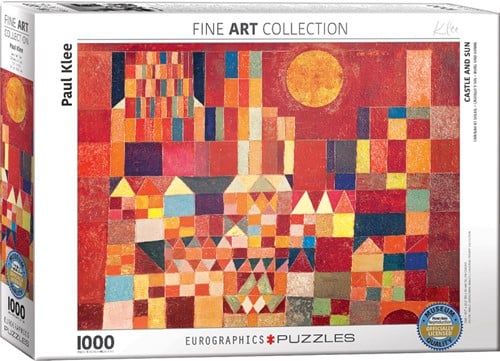Castle and Sun - Paul Klee Puzzel (1000 stukjes)