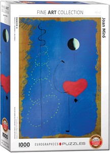 Afbeelding van het spelletje Dancer II - Joan Miro Puzzel (1000 stukjes)