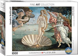 Afbeelding van het spelletje Birth of Venus - Sandro Botticelli Puzzel (1000 stukjes)