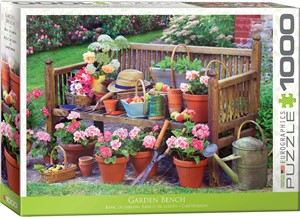 Afbeelding van het spelletje Garden Bench Puzzel (1000 stukjes)