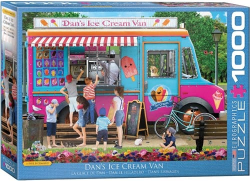 Dan's Ice Cream Van Puzzel (1000 stukjes)