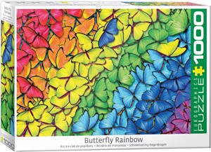 Afbeelding van het spelletje Butterfly Rainbow Puzzel (1000 stukjes)