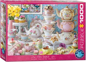 Afbeelding van het spelletje Tea Table Puzzel (1000 stukjes)