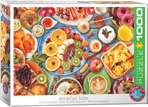 Afbeelding van het spelletje Breakfast Table Puzzel (1000 stukjes)
