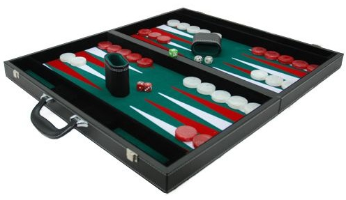 Noris Speelkoffer Backgammon Deluxe - vanaf 8 jaar Noris Speelkoffer Backgammon Deluxe - vanaf 8 jaar
