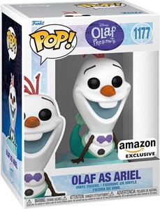 Afbeelding van het spelletje Funko Pop! - Disney Frozen Olaf as Ariel #1177