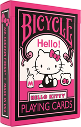 Pokerkaarten Bicycle- Hello Kitty (Black & Pink)