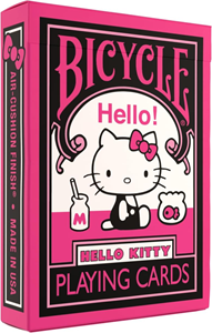 Bicycle Pokerkaarten - Hello Kitty (Black & Pink)