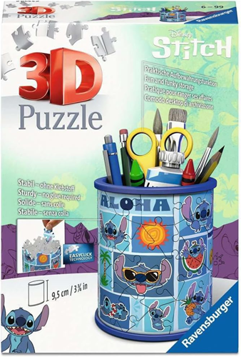 Disney - Stitch Pen Houder 3D Puzzel (57 stukjes)