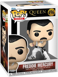 Funko Pop! - Rocks - Queen - Freddy Mercury (White Singlet) #469 