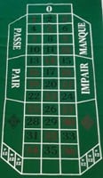 Roulette Kleed Groen (180x90cm)