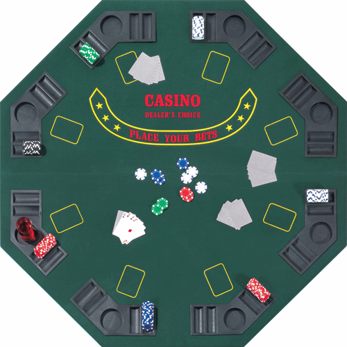 Poker Opzettafel (125x125 cm)