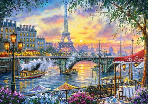 Tea Time in Paris Puzzel (500 stukjes)-2