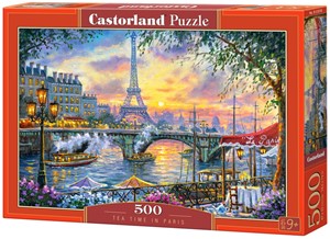 Afbeelding van het spel Tea Time in Paris Puzzel (500 stukjes)