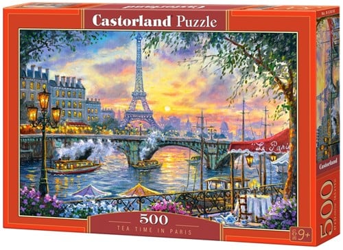 Tea Time in Paris Puzzel (500 stukjes)